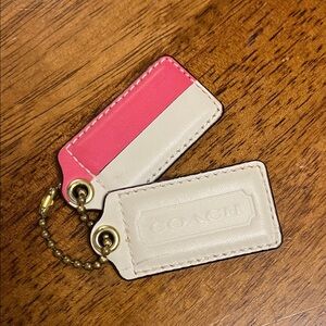 Coach Legacy Stripe Large Hangtag Bundle